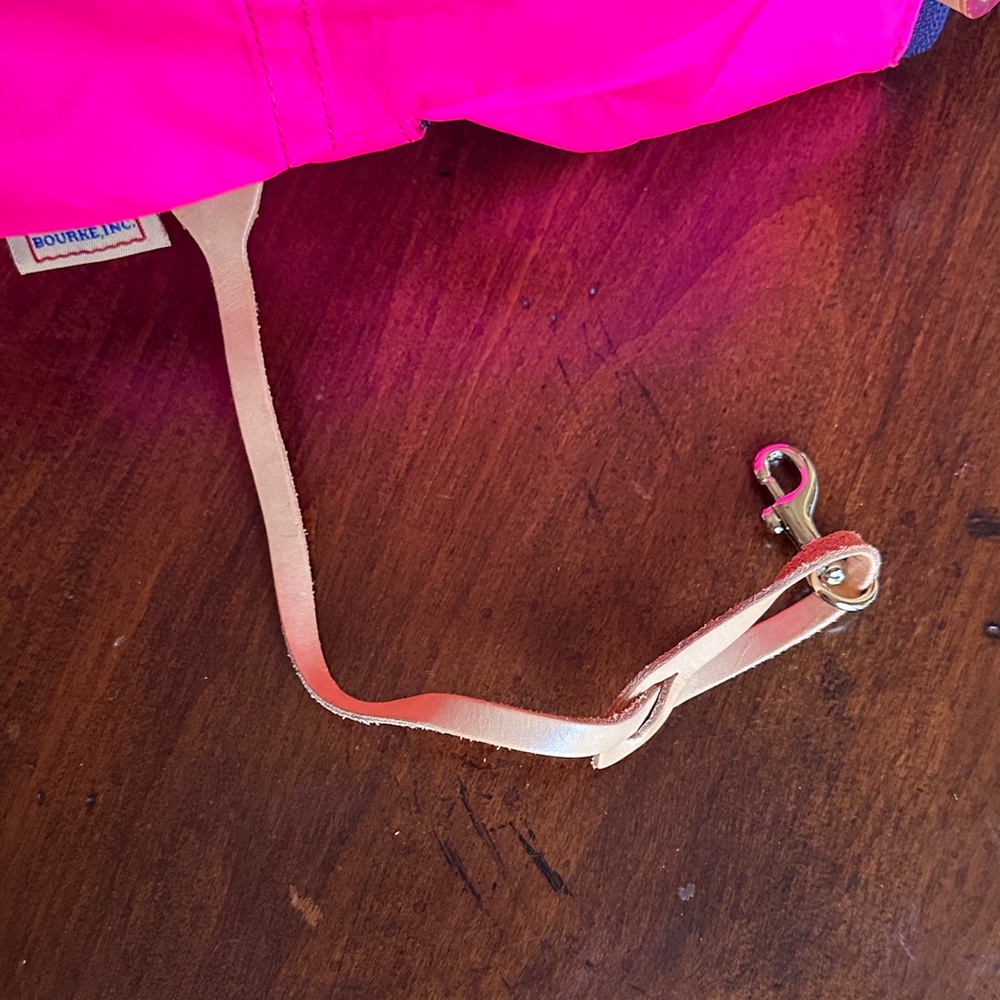 Vintage: Dooney & Bourke - Doodle bag with bright pink lining - Picture 5 of 11